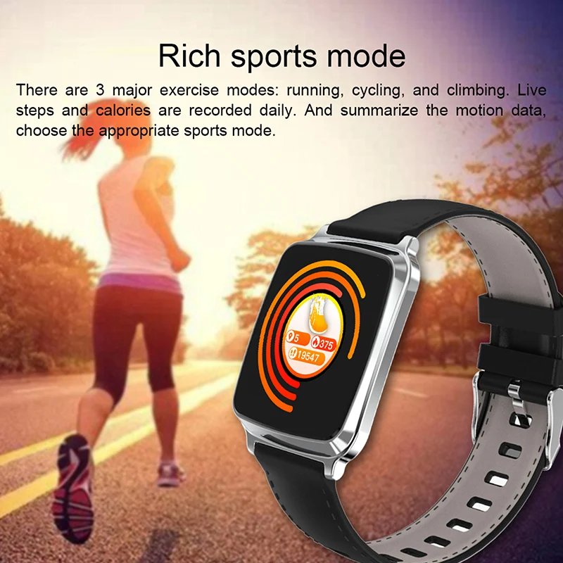 Смарт-часы для мужчин и женщин IP67 Водонепроницаемый Health Heart Rate Bluetooth Smartwatch