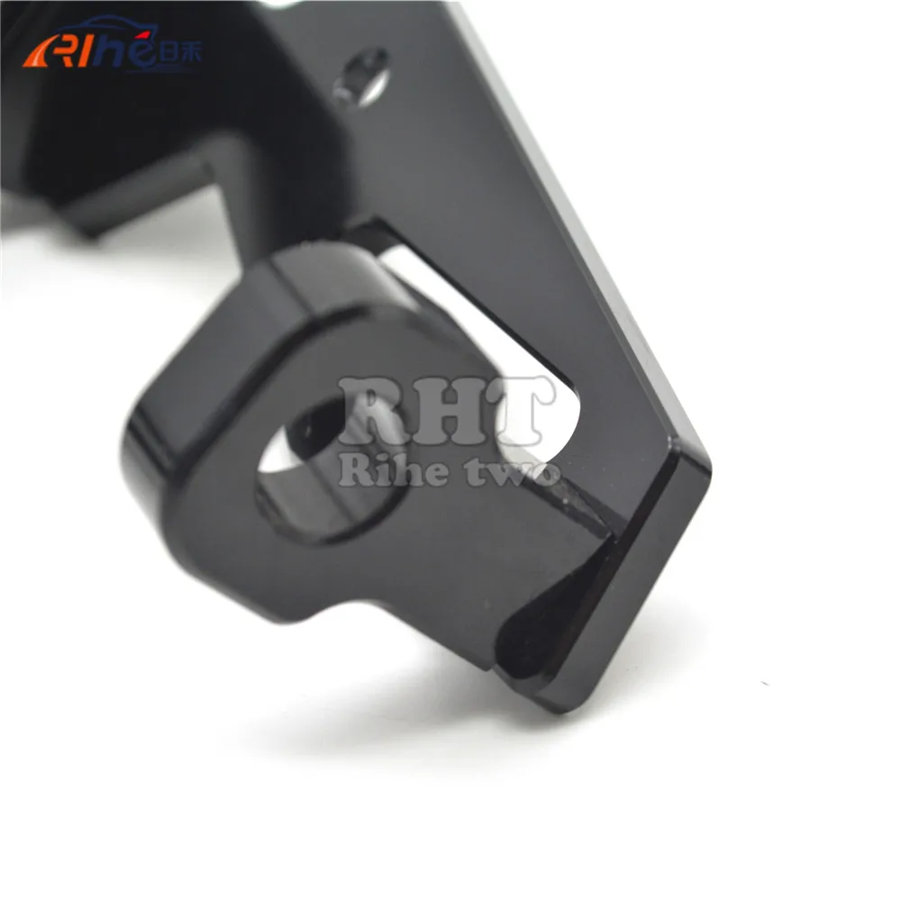 Аксессуары для мотоциклов держатель рамки номерного знака мотоцикла черный цвет