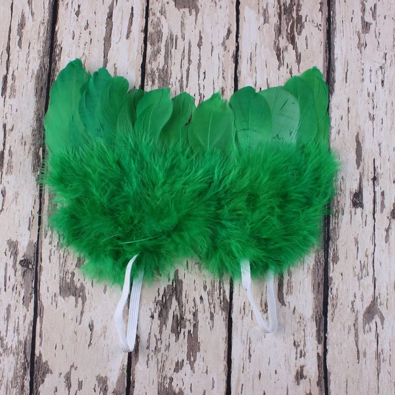 Девочка перо крыло Ангела кутюр крестины маленький сказочный костюм фото