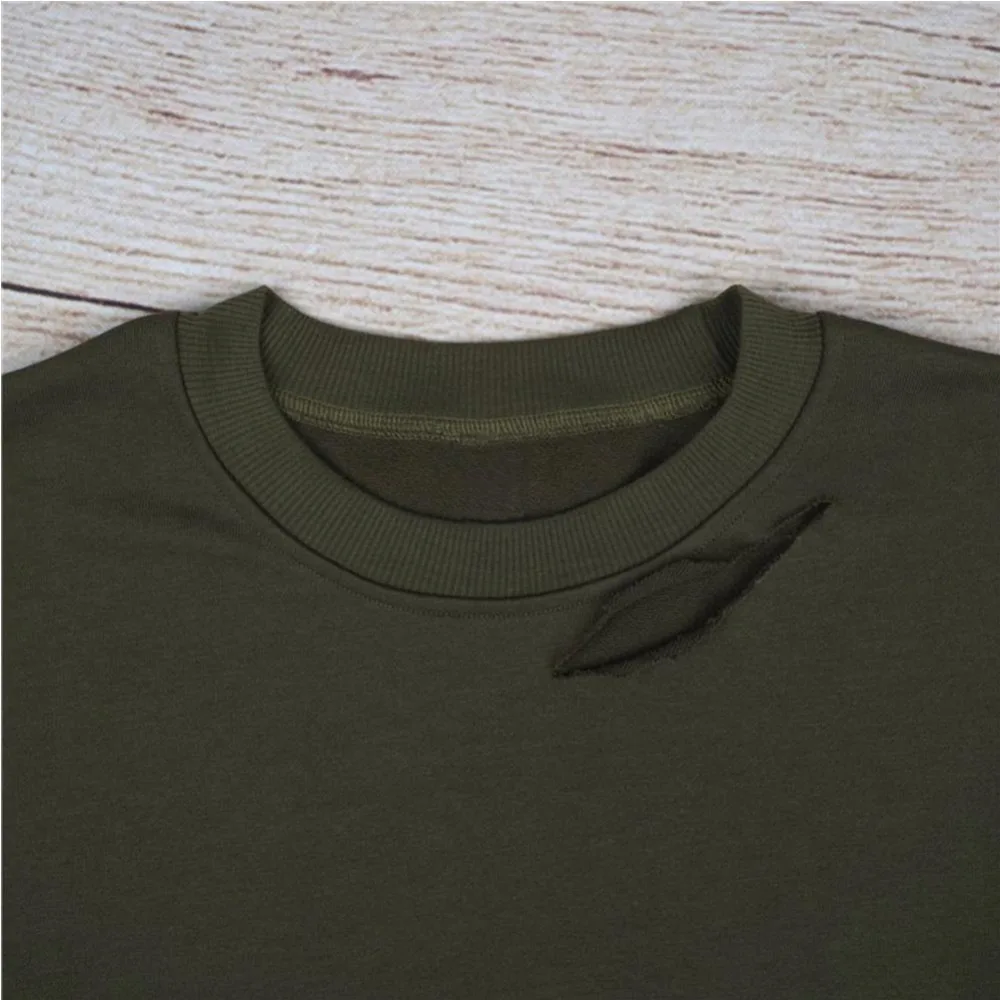 Женский винтажный свитер FUNOC с рукавом летучая мышь вырезом коротким свободные в