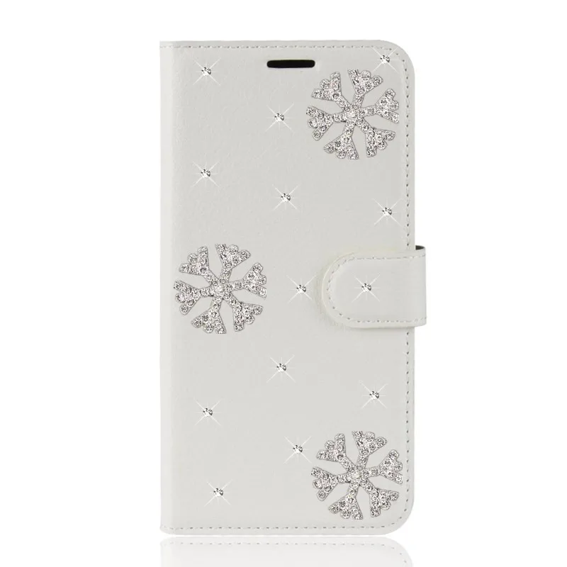 J3 2017 мультфильм Рождество DIY горный хрусталь кожаные чехлы для samsung galaxy J5 J7 J1 J2 2016C9
