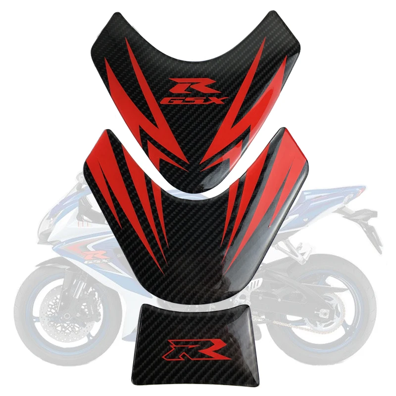 3D наклейки на GSX-R мотоцикла накладка топливный бак Защитная Наклейка для SUZUKI GSXR 600