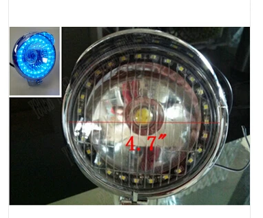 Синий Светодиодный точечный светильник ангельские глазки противотуманные фары