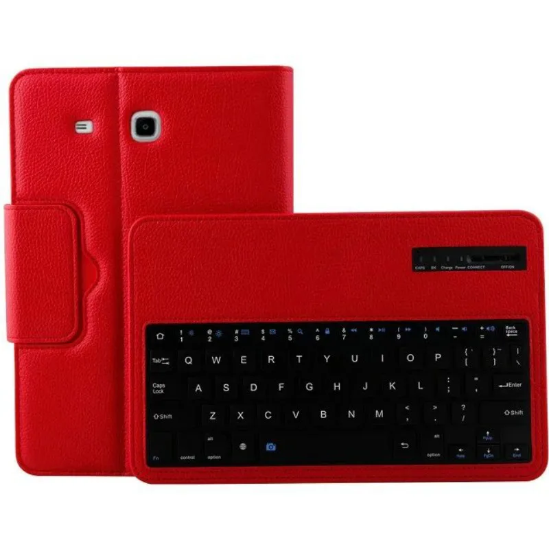 Беспроводной Bluetooth клавиатура для Samsung Galaxy Tab E 9,6 дюймов SM-T560 SM-T561 SM-T565 SM-T567V съёмный Корпус чехол на магните