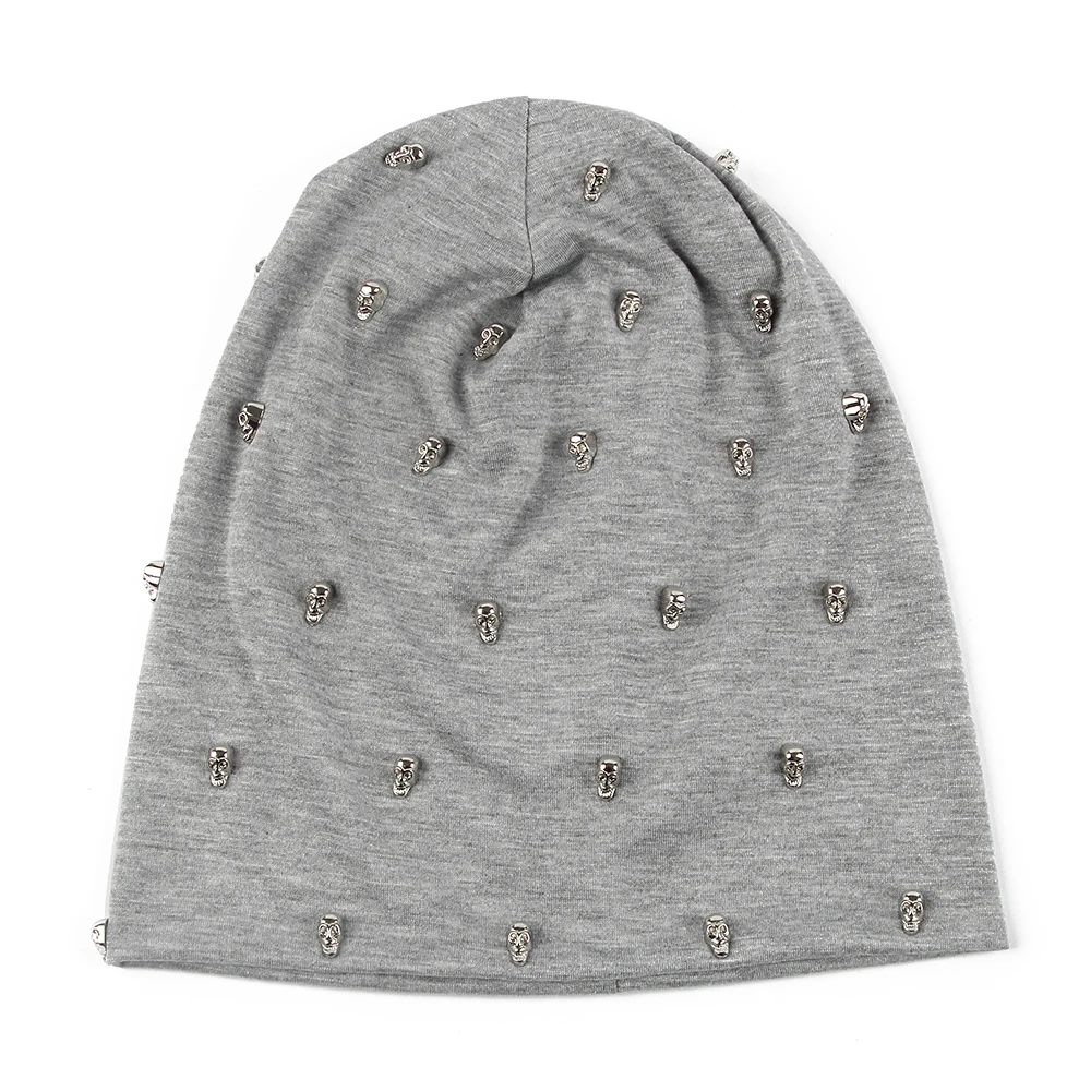 Мужские шапки Winfox черные темно синие Серые вязаные в стиле панк и хип хоп с