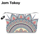 Водонепроницаемая косметичка Jom Tokoy, многофункциональная сумка-Органайзер с принтом мандалы