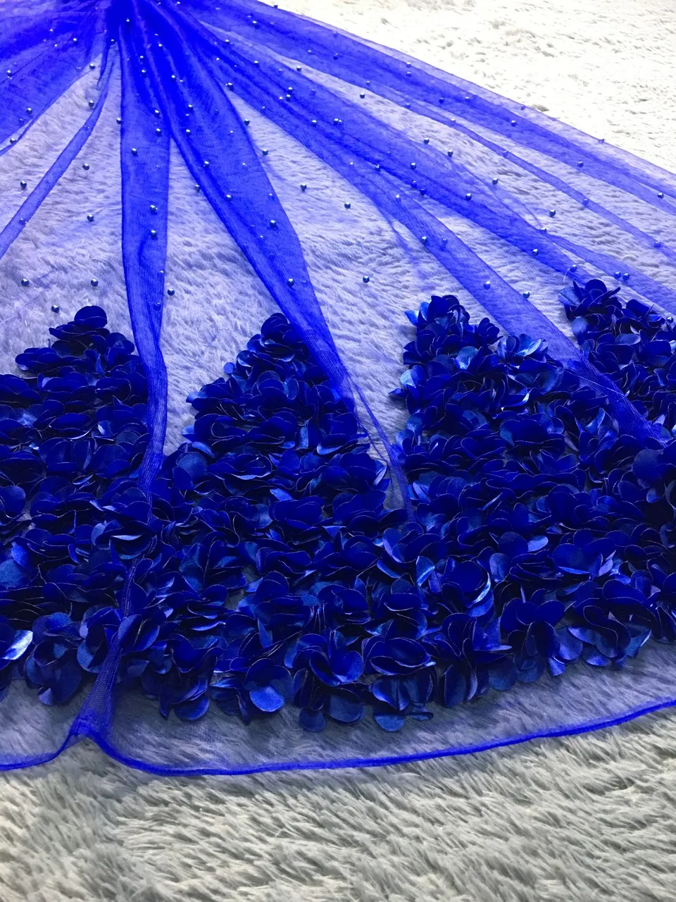 Белое французское 3D кружево африканская кружевная ткань высокое качество кружева с бисером, последние нигерийские кружевные ткани для свадьбы M23622