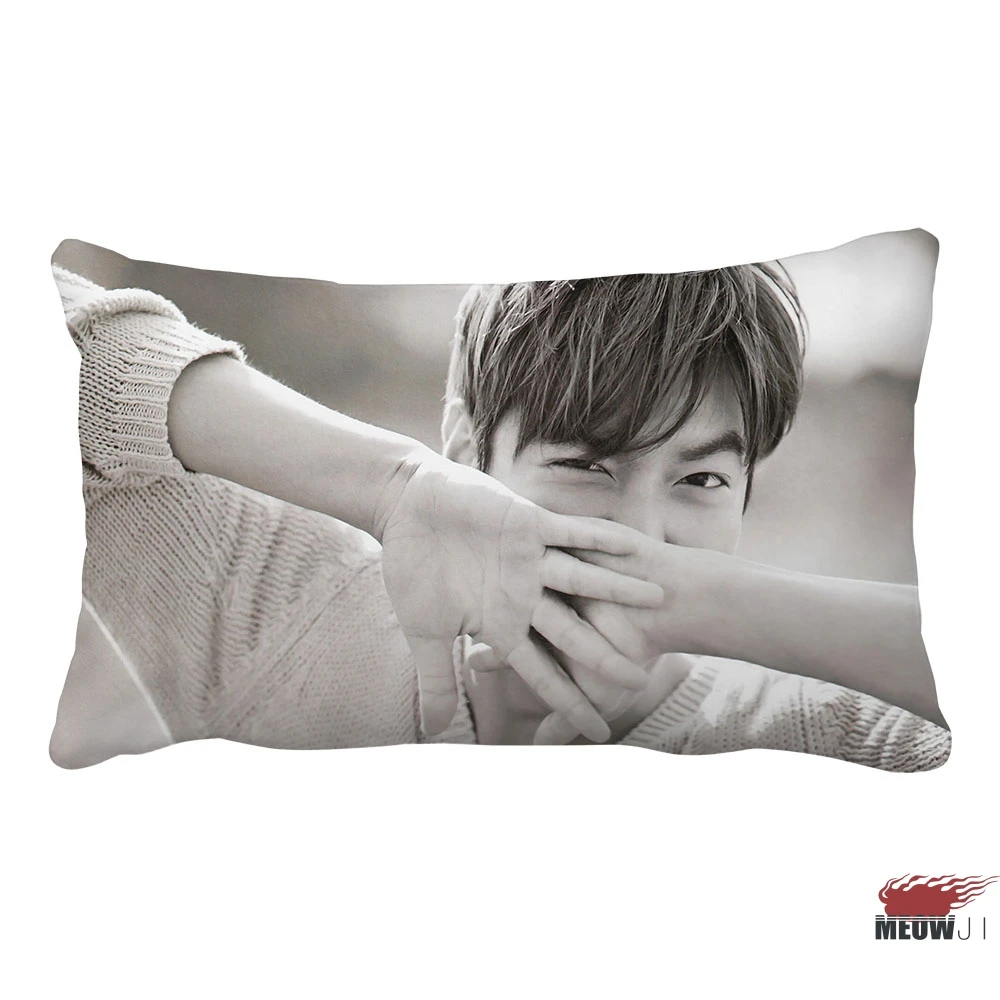 Lee Min Ho многоразовый прямоугольный чехол для подушки Бесплатная доставка | Дом и