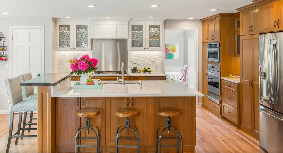 Твердый деревянный кухонный шкаф фанерный 8189|plywood kitchen cabinet|wood cabinetssolid wood cabinets |