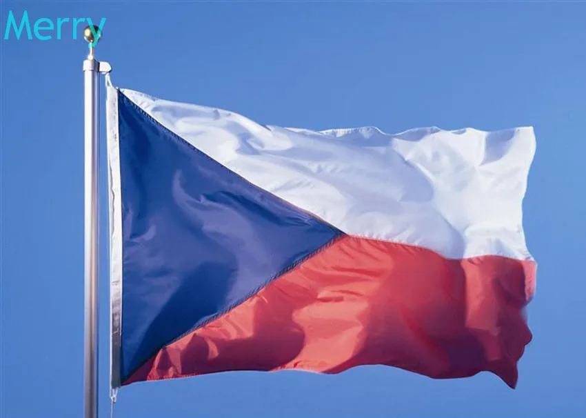 Czech Republic Национальные флаги, баннеры 150x90 см флаг страны из полиестера из Германии, Испании, Франции, Испании - Цвет: Czech Republic