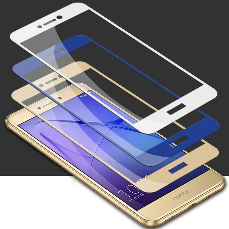 Полное покрытие закаленное стекло для Huawei P9 P10 Plus P8 lite Защитная пленка экрана Mate 8 9