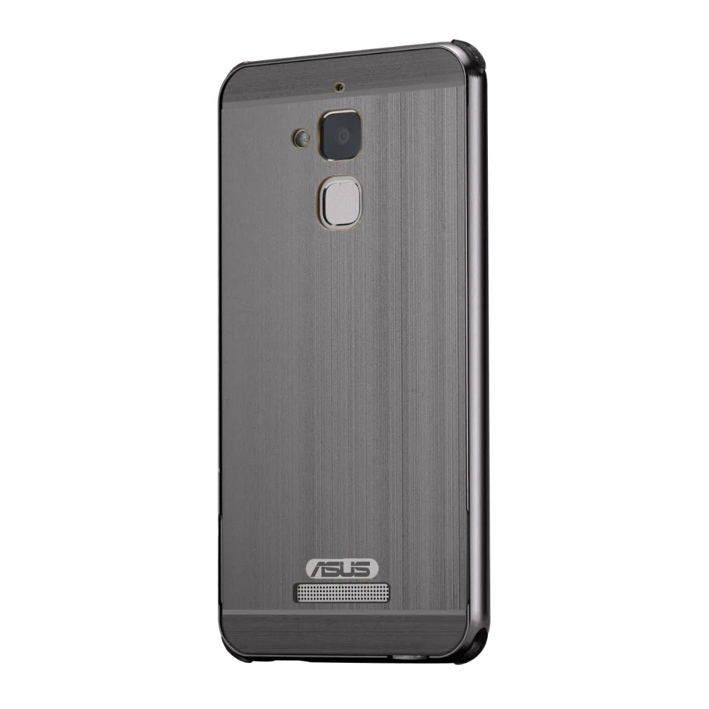 Акриловый чехол для ASUS Zenfone3 max ZC520TL с электрическим покрытием металлической рамой