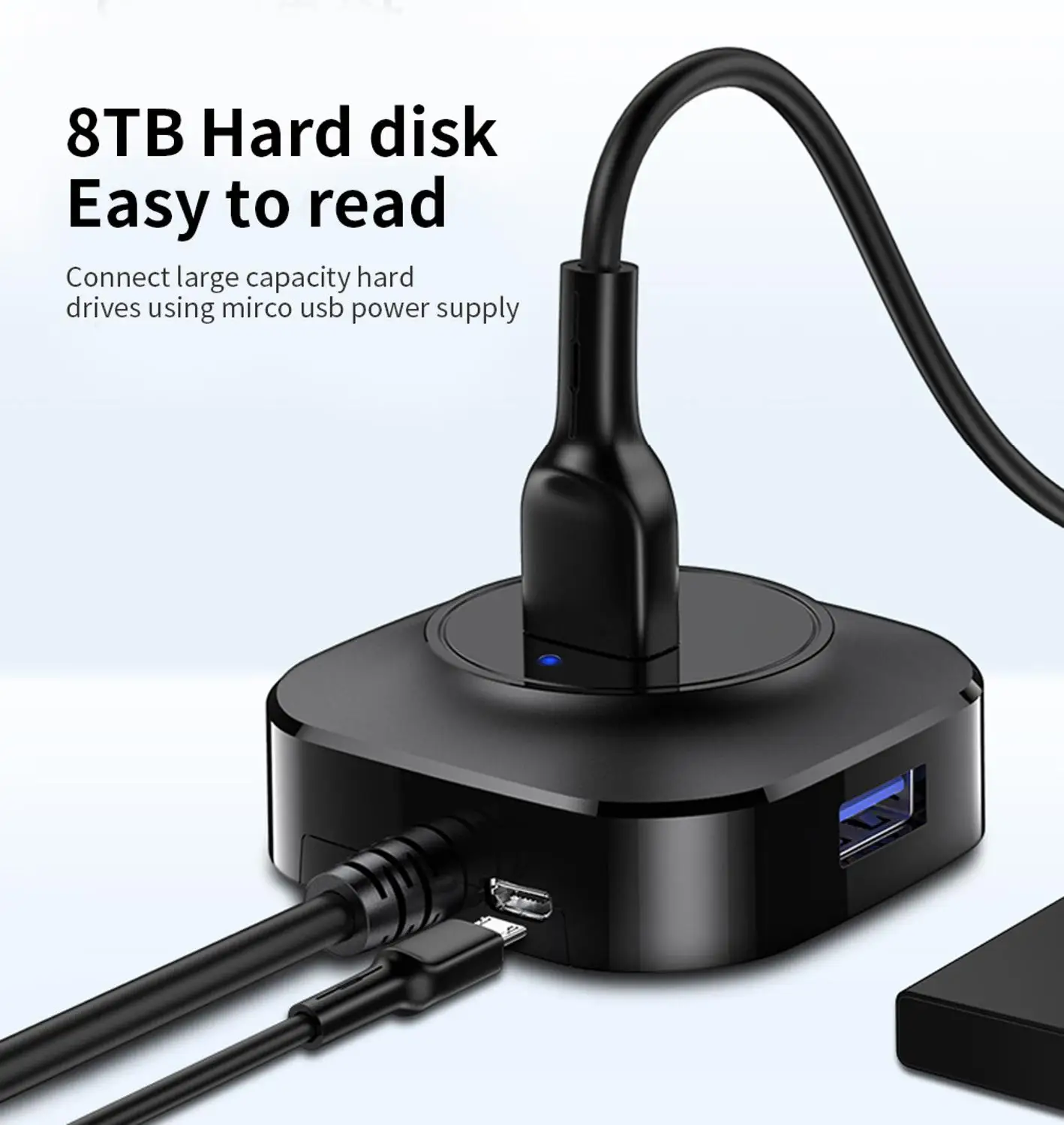 Концентратор usb 3 0 с 4 портами концентратор кабелем type-c usb-кабеля 20 см для xiaomi huawei