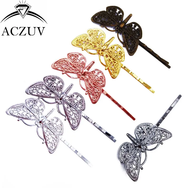 100 шт. заколки для волос Стрекоза ювелирные изделия аксессуары FJT007|jewelry findings|jewelry