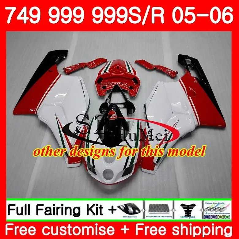 Кузов для мотоцикла DUCATI 749R 999R 05 06 749 999 R 96SH14 кузов 749S 999S серебристо серый 2005 2006