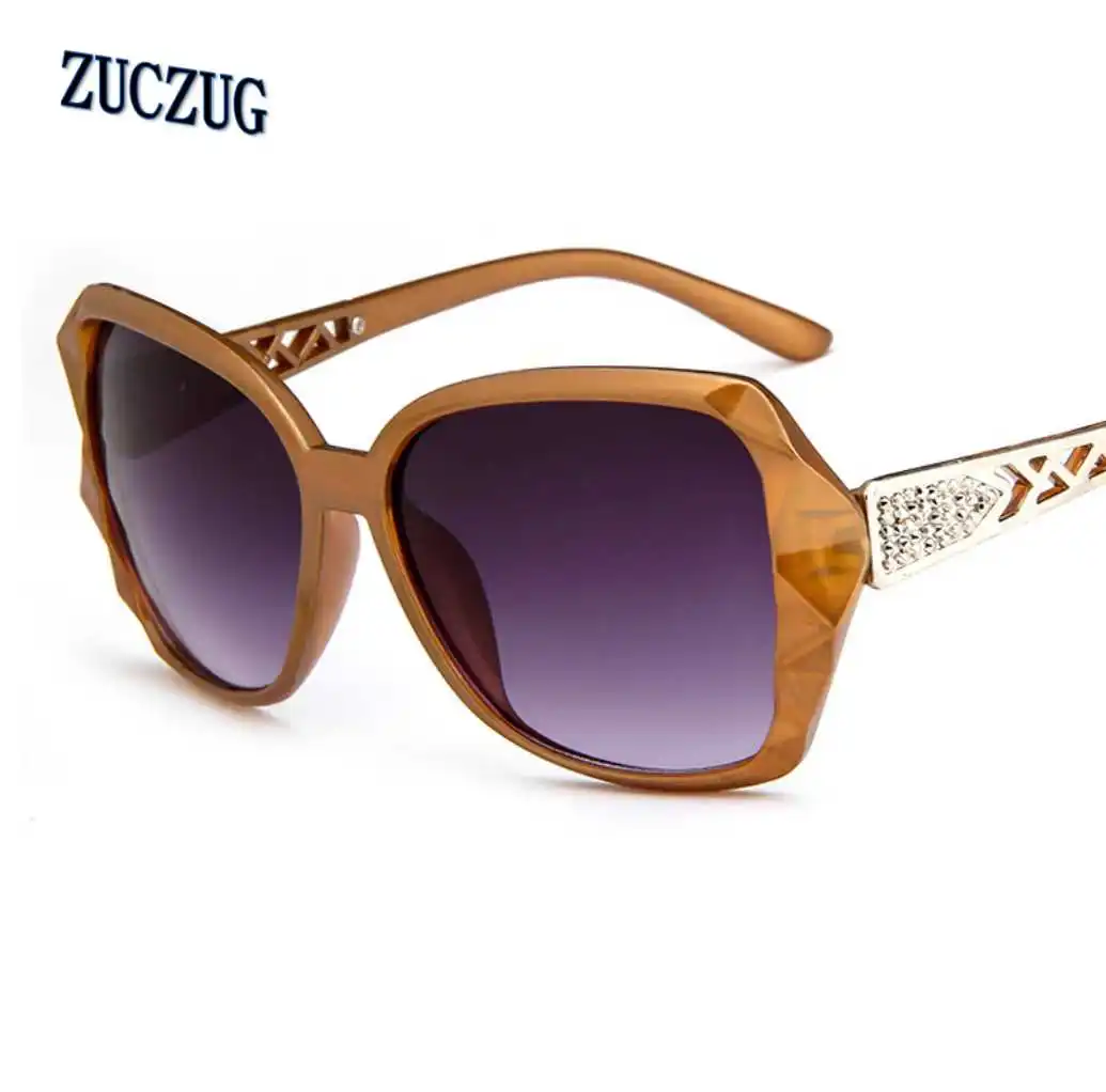 Роскошные брендовые дизайнерские женские солнцезащитные очки элегантные