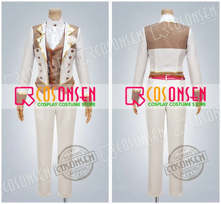 Косплей ONSEN Idolish7 Nagi Rokuya Косплей Костюм полный набор все размеры взрослый костюм
