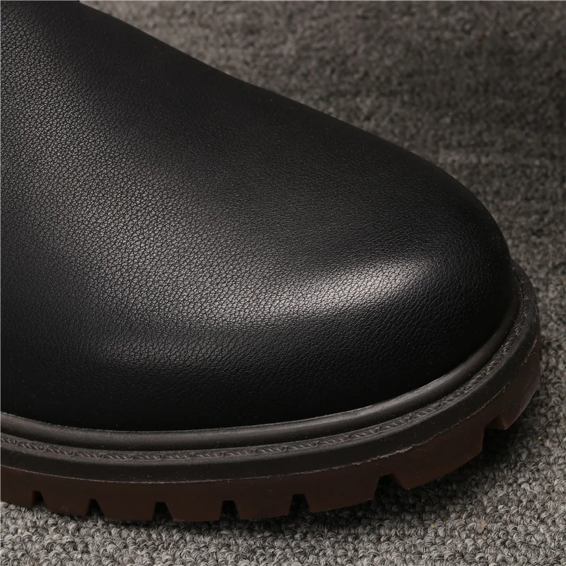 2019 Мужские ботинки Z6 бренд размер 40 45 кожаные осенние мужские # R123|boots brand|boots bootsboots