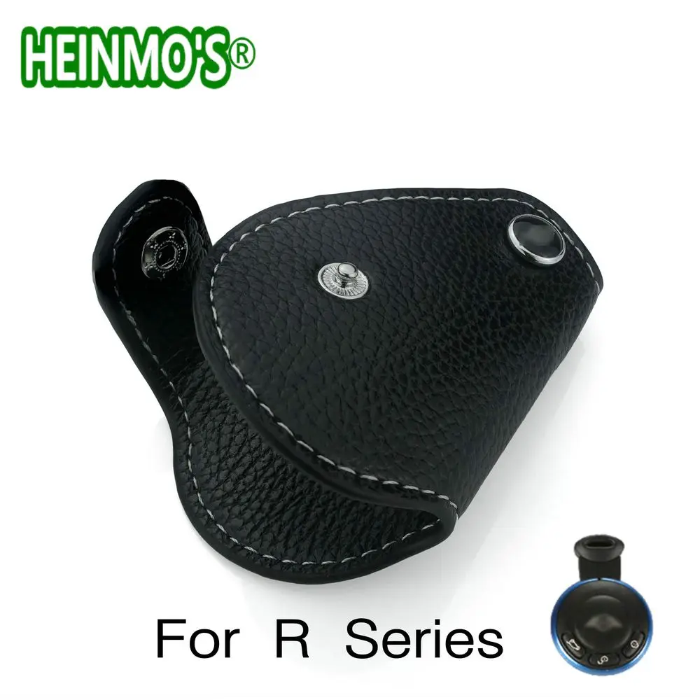 R Series Black Для Mini Cooper R55 R56 R57 R60 R61 F54 F55 F56 F57 F60 для Mini Cooper, Mini Countryman, Mini Clubman, Mini из искусственной кожи для автомобильных ключей чехол сумка чехол - Название цвета: R Series Black