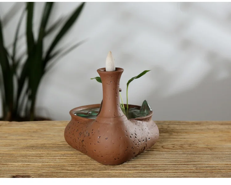 Ручная работа маленькая фотолампа дневник Будды курильница украшение для дома