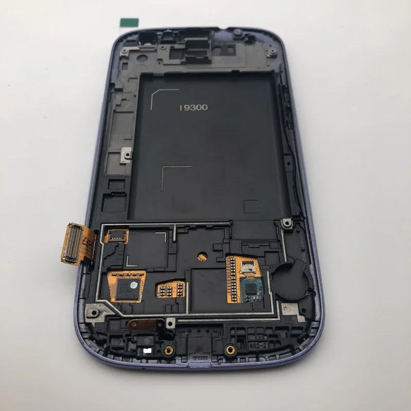 Оригинальный сменный ЖК экран AMOLED 4 8 дюйма для SAMSUNG Galaxy S III S3 i9300 i9300i i9305 с рамкой и