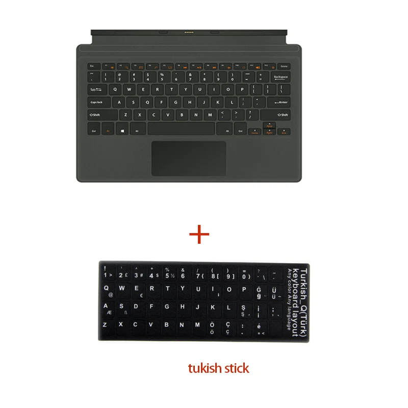 Новейший Teclast x3 plus док-Клавиатура чехол только для 11,6 дюймов - Цвет: tukish
