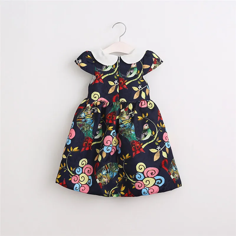 Рождественское платье для маленьких девочек на осень-зиму Air слой толщиной