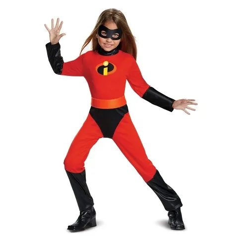 

NEW Mr. Incredible 2 jumpsuit Costume girls Violet deluxe female Costume Halloween CostumeCosplay Kids Superhero fancy dress