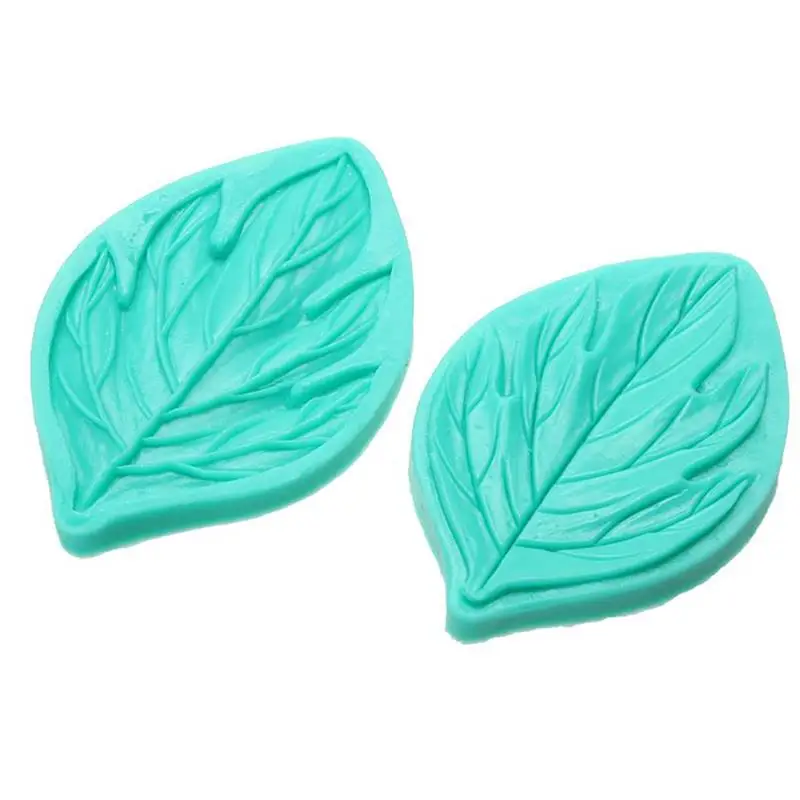 Кленовый лист силиконовая текстура форма для торта инструмент помадки 3D листья