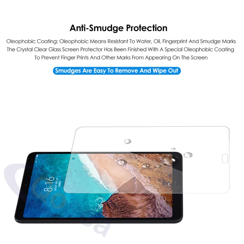 Qosea для Xiaomi Mi Pad 4 Plus закаленное стекло Взрывозащищенная защитная пленка планшета