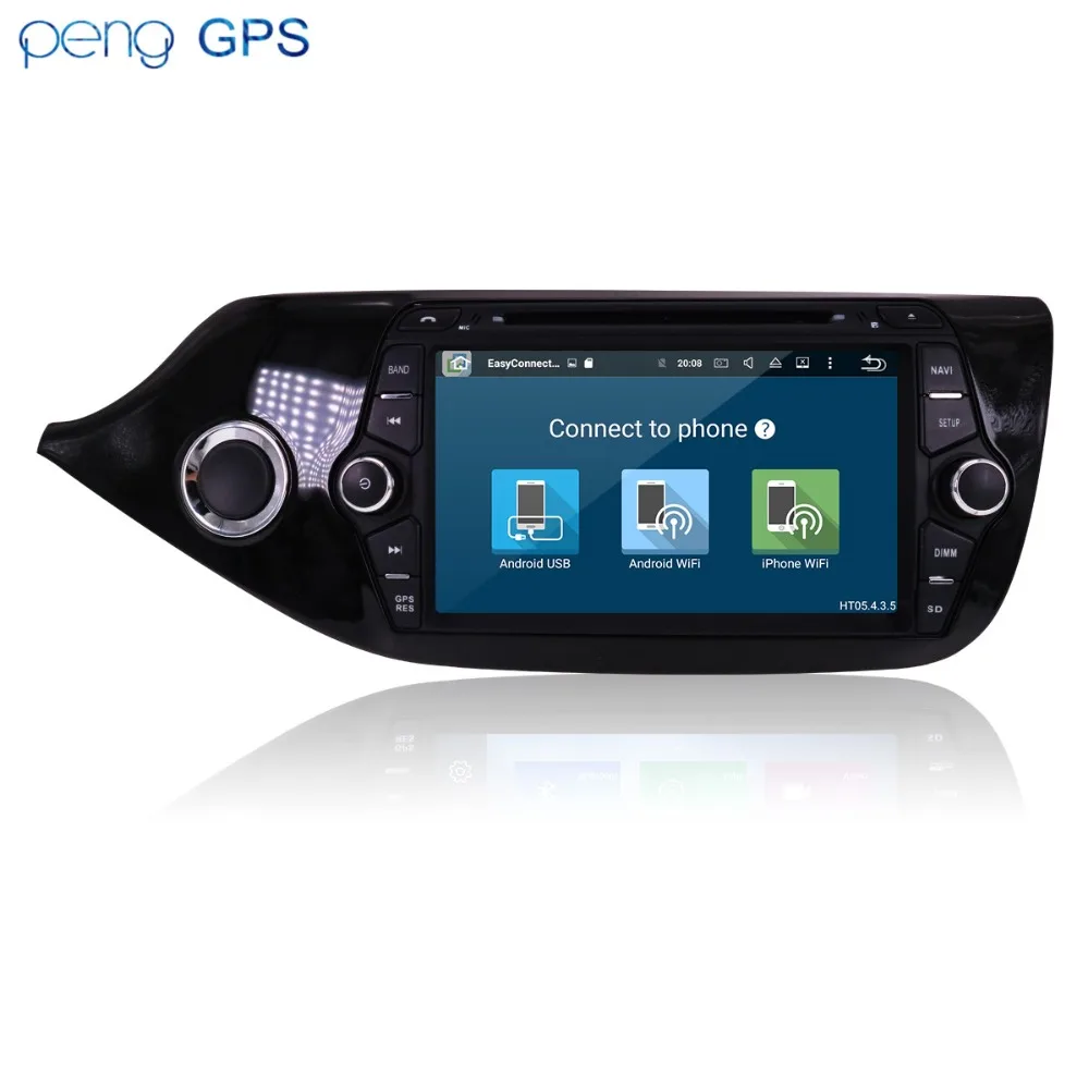Автомобильный стерео Android 8 1 для KIA CEED 2013 2016 навигация в автомобиле gps