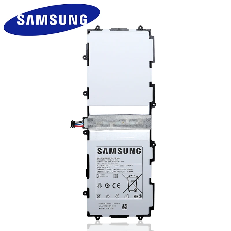 Samsung планшет Батарея для samsung Galaxy Note 12,2 P900 SM-T900 SM-P900 P901 P905 аутентичная батарея T9500E T9500C
