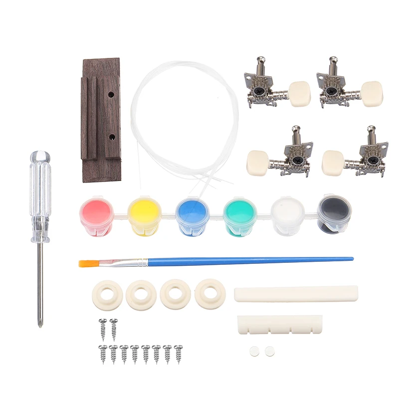 21 ''Сделай Сам незавершенный бас гитара Uke Гавайские гитары с укулеле тело