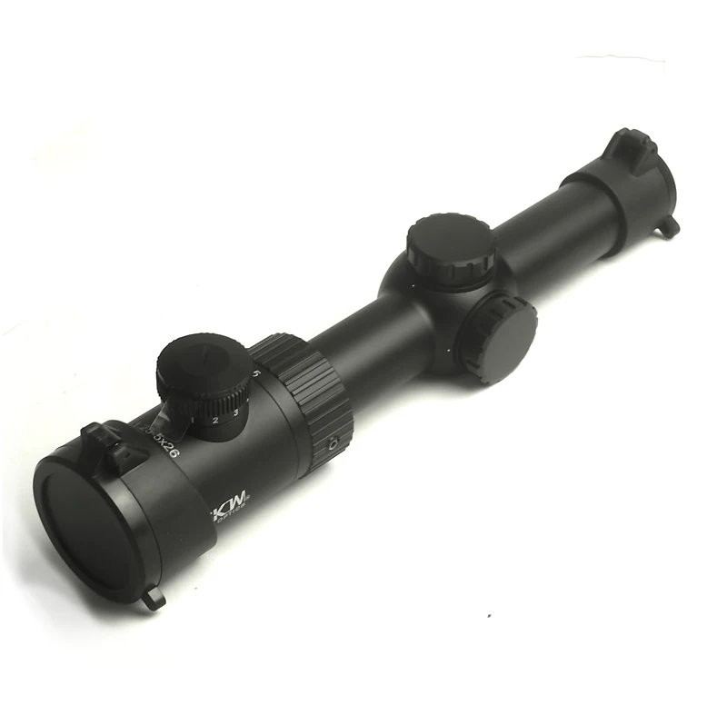 SKWoptics 1,25-5x26A Тактический прицелы Охота для АК AR, M4 Калашникова прицел компактный прицелы BDC сетки