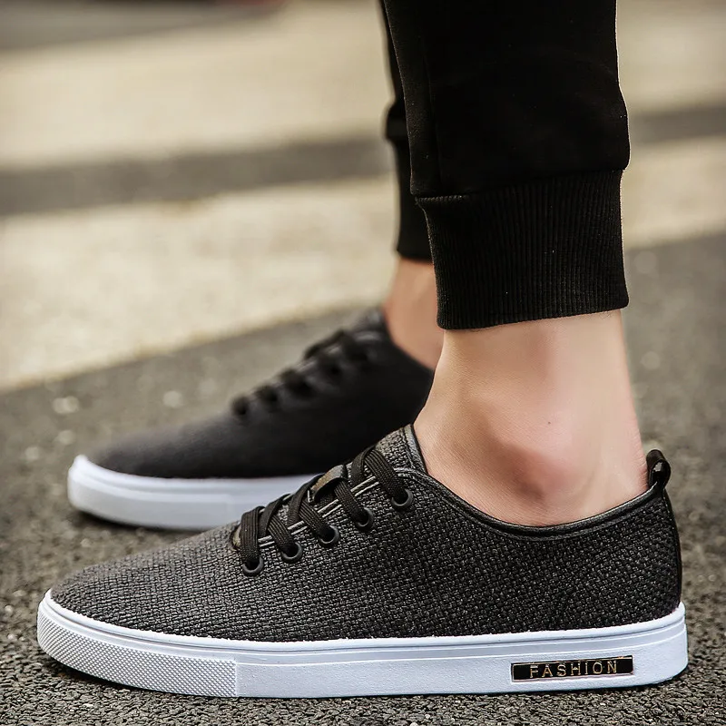 HEINRICH/Модная обувь коллекция 2019 года мужская повседневная из пеньки