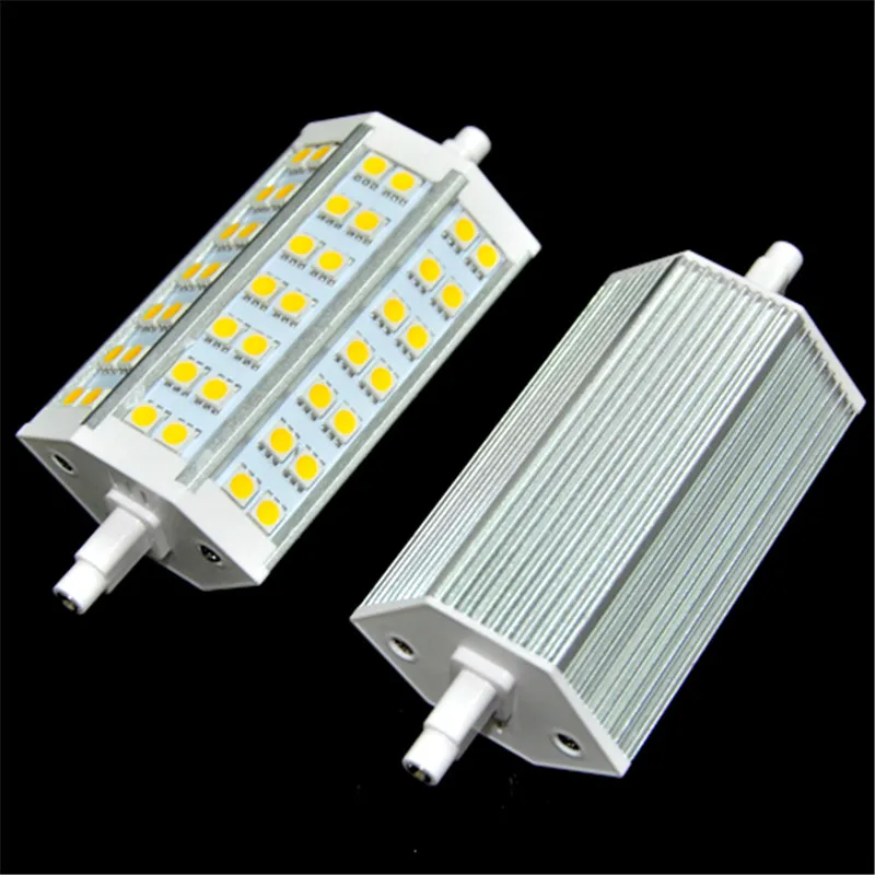 1x бренд затемнения R7S светодиодный светильник 5050 smd 78 мм/118 мм/138 мм/189 мм 85 265V