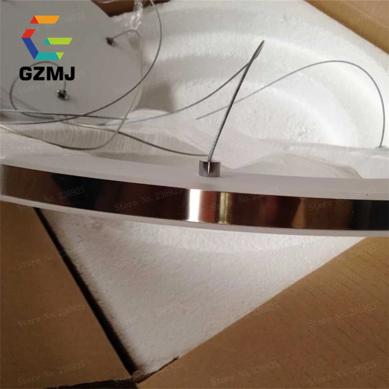 Уникальное кольцо Wonderland акриловый современный дизайн светодиодный подвесной