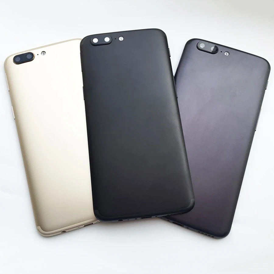 100% оригинал для One Plus ONEPLUS 5 FIVE 1 + оригинальная металлическая задняя крышка корпуса