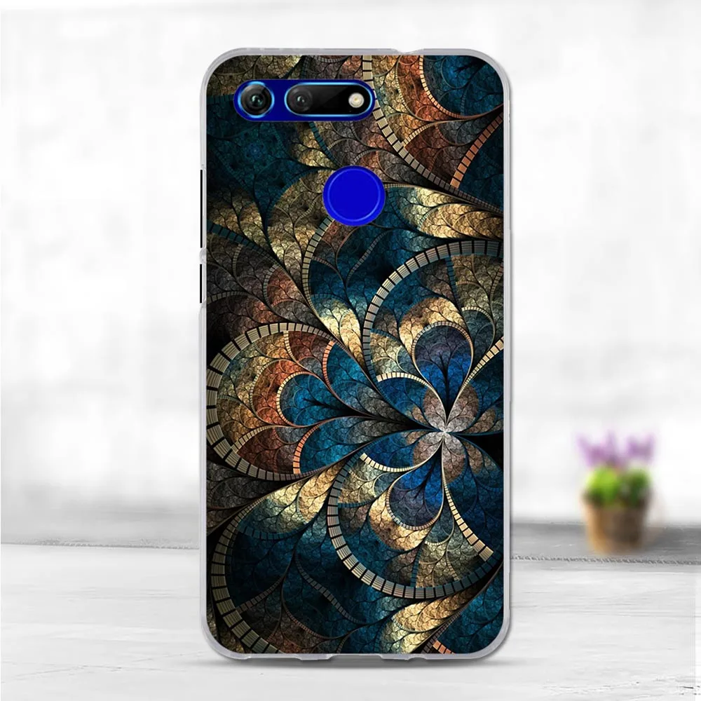 37 Чехол для Honor V20, чехол для huawei Honor View 20, мягкий силиконовый чехол, TPU, задняя крышка для huawei Honor V20, защитный чехол для телефона, Funda - Цвет: 37