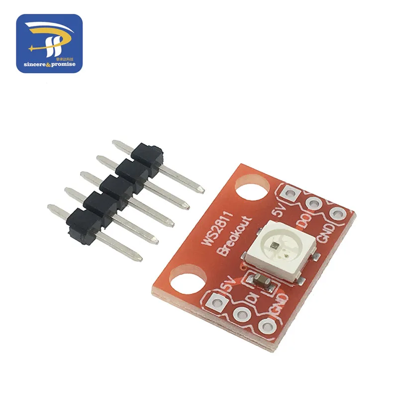 10 шт./лот Новый WS2812 RGB светодиодный коммутационный модуль WS2811 для Arduino DIY KIT|module for