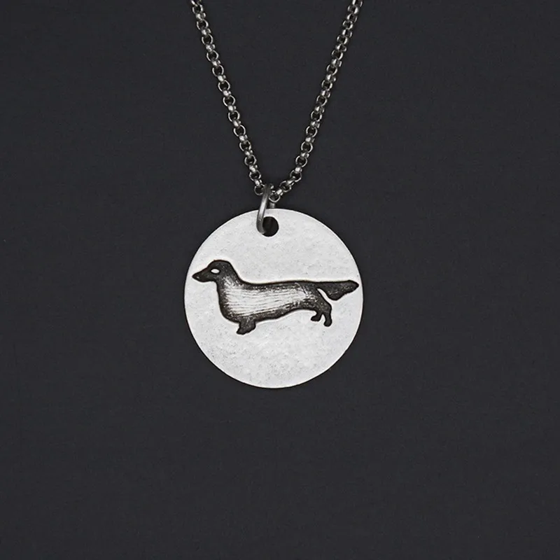 Длинная цепь из нержавеющей стали в стиле ретро|collier femme|long chainlove necklace |