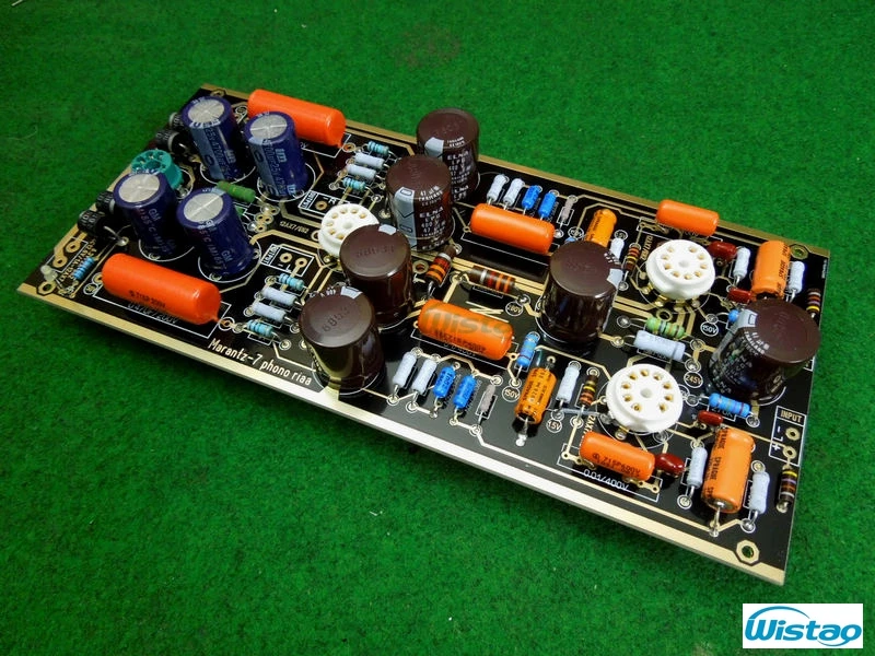 Комплект сценических усилителей IWISTAO для труб Marantz7 поворотные столы RIAA 12AX7 6X4 Rect