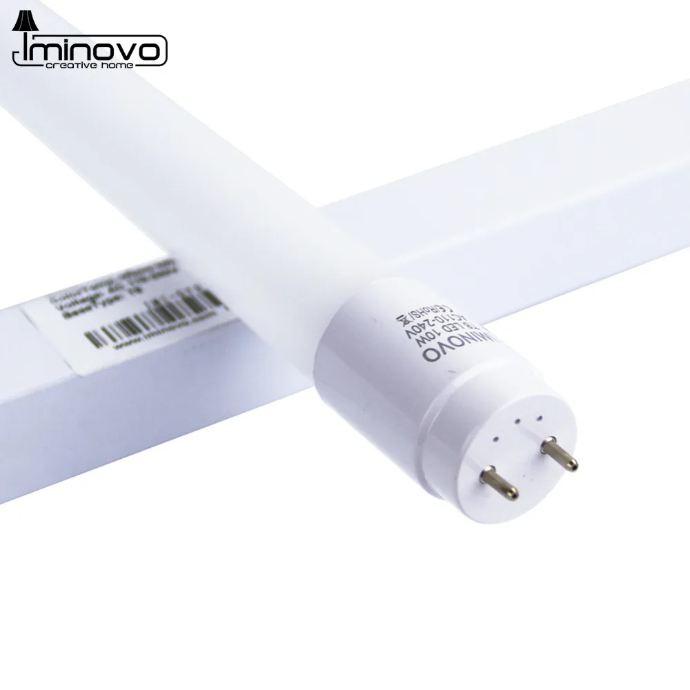 IMINOVO 6 шт. светодиодный T8! Светодиодная лампа 600 мм 10 Вт молочное покрытие SMD 2835 AC 110 V
