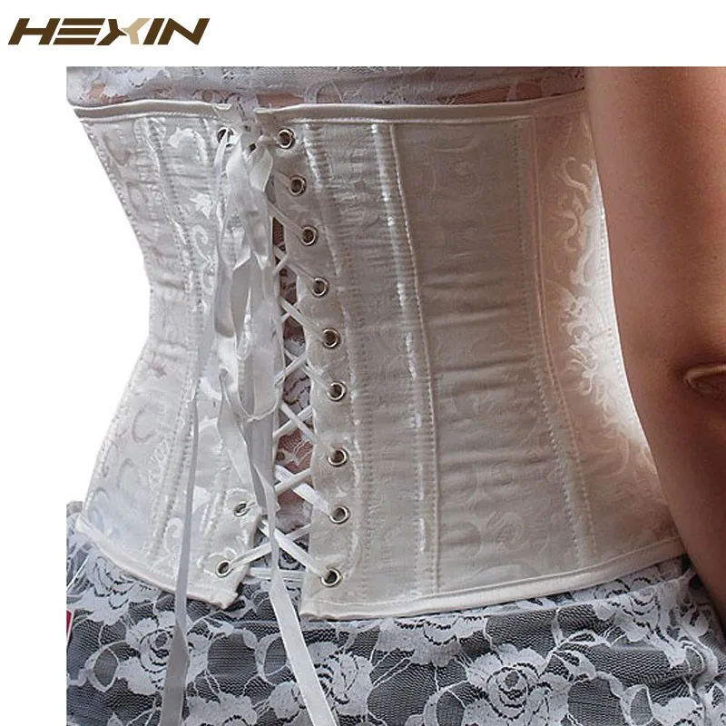 HEXIN стальная окантовка моделирующие корсеты и бюстье черный корсет Бюстье корсет в готическом стиле сексуальный корсет espartilho