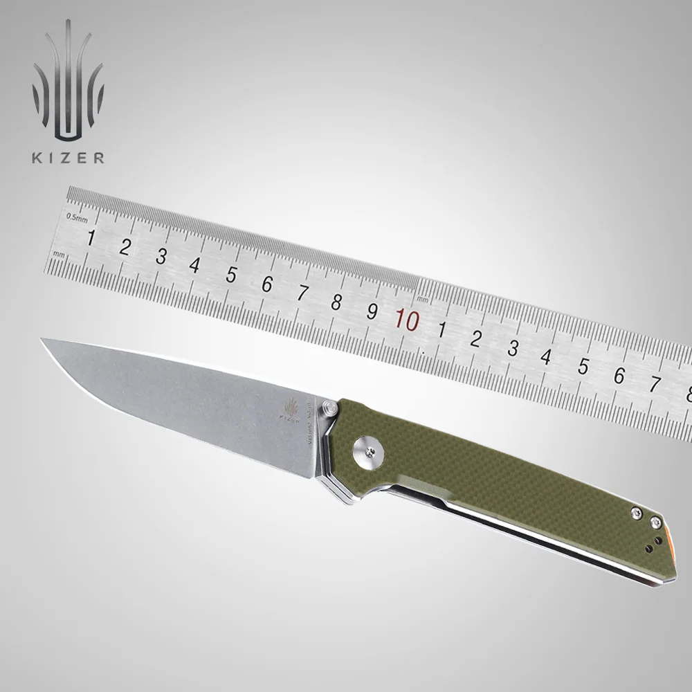V4516A2 Нож kizer Тактический Новое поступление Domin нож Открытый нож ручной инструмент - Цвет: V4516A2