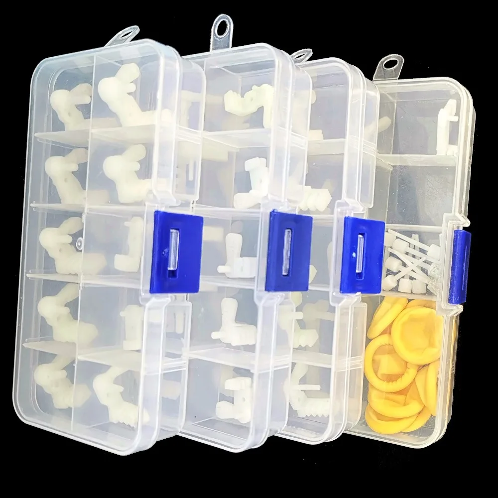 56pcs/set Hddlab Ramp Set Head Comb 2.5" 3.5" HDD Hard Drive Repair Head Replacement Tool Head Change Tool Kit Salvation Data