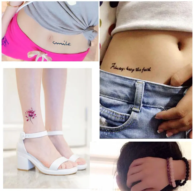 15 шт. разные дизайнерские секс-товары временные водостойкие тату-наклейки макияж