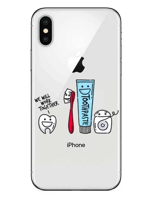 Интересный мультфильм доктор зуб инъекции чехол для iPhone X XS XR MAX 5 6 7 8 Plus S SE покрыт |