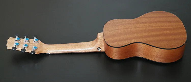 SevenAngel Гавайские гитары укулеле 28 дюймов 6 струн Гавайская гитара Ukelele Sapele Uku музыкальный инструмент Электрическая Гавайская гитара с звукоснимателем эквалайзером