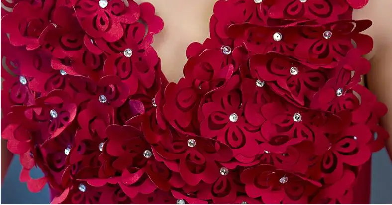 

High Quality Flower Girl Party Pageant Princess Wedding Dress Appliques Glitz Red Lace Bow Girl First Communion Dresses